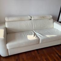DIVANO LETTO BIANCO