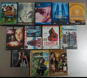 Lotto di 12 DVD/CD vari (documentari e film)