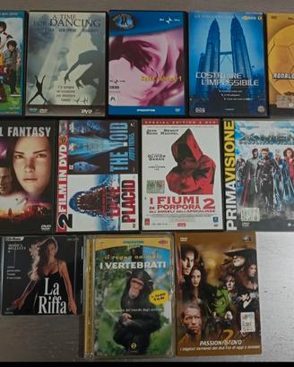 Lotto di 12 DVD/CD vari (documentari e film)