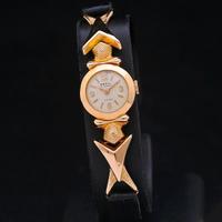 Breil lady 40s 18 kt rose gold manual winding