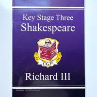 Richard III, Shakespeare, Key Stage 3, 11-14 yo