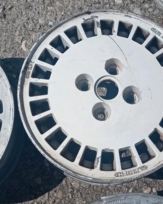 3 cerchi Uno Turbo i.e. mk1  13 pollici 
