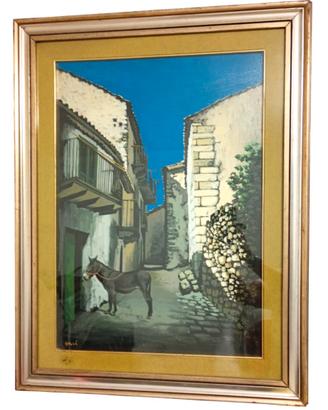 Dipinto Olio su Tela Giuseppe Gallà - (70x50)