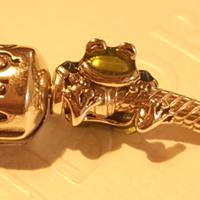 Charm ranocchio per pandora