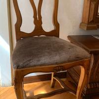 sedie antiche stile Chippendale