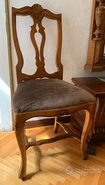 sedie antiche stile Chippendale