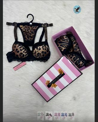 Completo intimo e bikini animalier leopardato new.