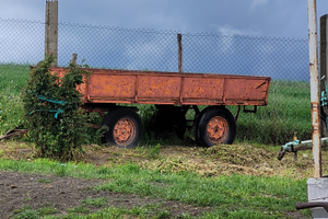 Rimorchio agricole 4 ruote
