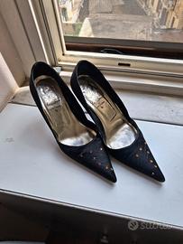 scarpe da donna in tela tacco 7  (solo a Roma)