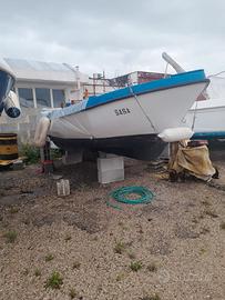 gozzo 5 metri con motore Lombardini 15 cavalli 