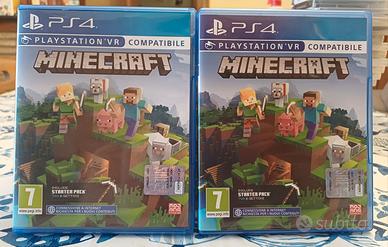 Minecraft gioco PS4