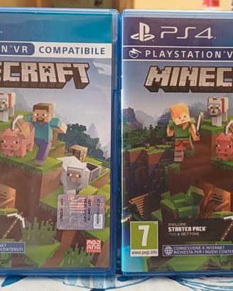 Minecraft gioco PS4