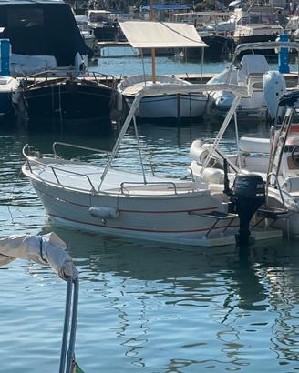 Gozzo 5 metri vetroresina - suzuki 20cv - Stupendo