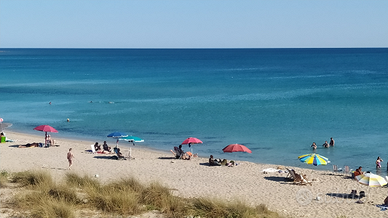 A soli 100 metri da un mare incantevole