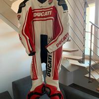 Tuta da moto racing Dainese per Ducati corse
