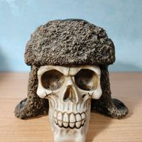 Teschio con colbacco 