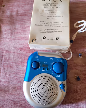 piccola radio portatile vintage class act. Nuova 