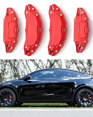 Copri pinza maggiorato rosso per Model Y 2019-2022