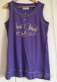 Copricostume canotta Occhi verdi da donna Tg S