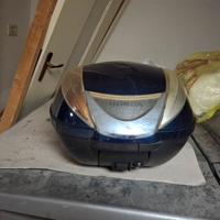 BAULETTO HONDA SH 125 150 300 BLU METALLIZZATO 