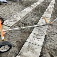 Carrello alaggio laser deriva