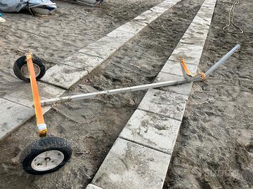 Carrello alaggio laser deriva