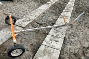 Carrello alaggio laser deriva