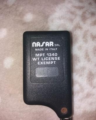 Telecomando allarme auto “Nasar”