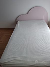 Letto una piazza e mezza completo 