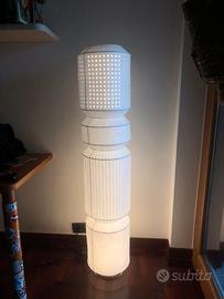 lampada ikea da terra in carta di riso