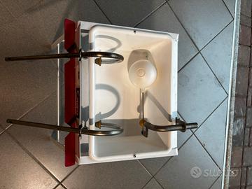 Imbottigliatrice bott vino con 2 becchi in inox