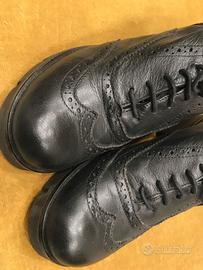Scarpa modello inglesina in vera PELLE n. 37