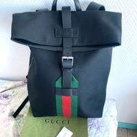 GUCCI OPHIDIA ZAINO NERO CON SCONTRINO