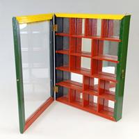 Teca in legno e vetro