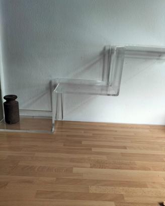 bella mensola in plexiglass