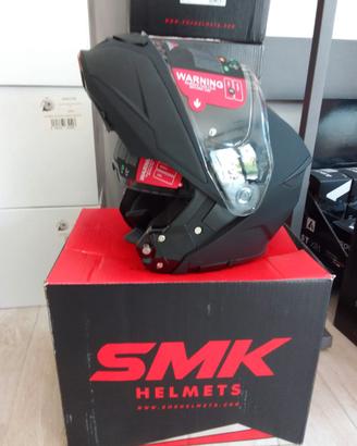 Casco MODULARE integrale SMK GULLWING doppia visie