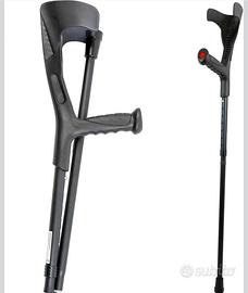 Stampelle ortopediche canadesi pieghevoli