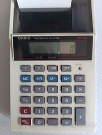 Casio Printing Calculator HR 8-A vintage.