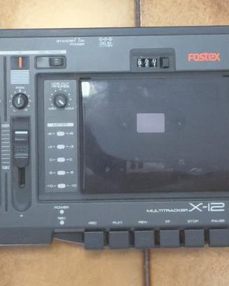 Fostex x12 registratore multitraccia cassette