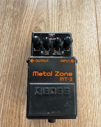 Pedale Metal Zone MT-2