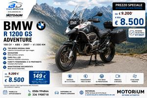 Bmw R 1200 GS Adventure DAKAR - TRIS BORSE ORIGINA