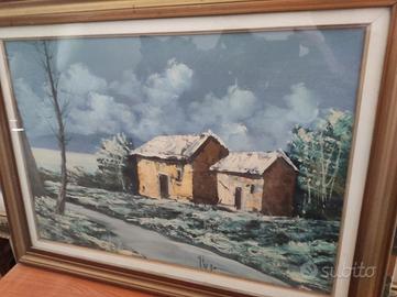 quadri  su tela e non