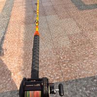 Canna e mulinello drifting - traina