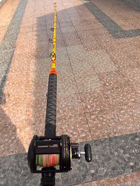 Canna e mulinello drifting - traina