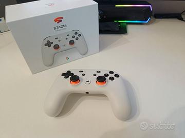 Controller Stadia + Google Chromecast