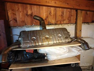 scarico centrale e terminale golf 6 gti