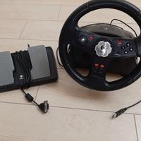 Volante con pedali Logithec