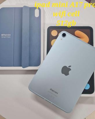 APPLE IPAD MINI A17 PRO WIFI CELL 512GB COVER