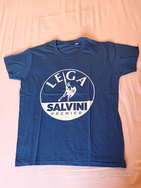 Maglietta T-shirt con logo Lega Salvini