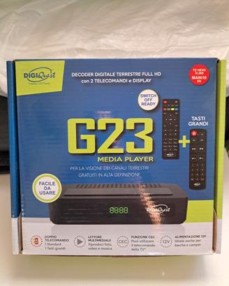 Decoder con telecomandi